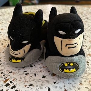Batman slippers toddler small 5-6